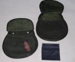 Falknertasche aus Leder rund