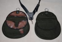 Falknertasche aus Leder rund