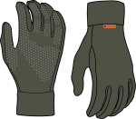Merino Thermowave Unterzieh- Handschuhe