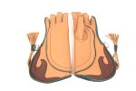 Falknerhandschuh für Habicht/Falke