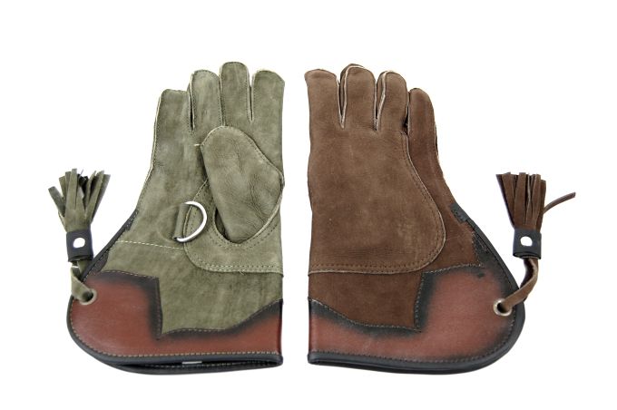 Falknerhandschuh kurz für Linkshänder
