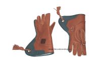 Falknerhandschuh für Habicht/Falke