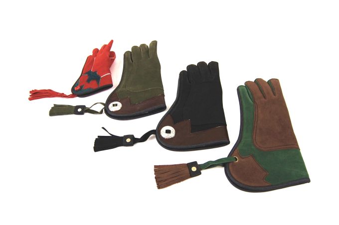 Kinderhandschuh mit Sattel